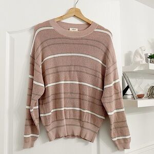 WILFRED | Balzac dusty rose oversized sweater